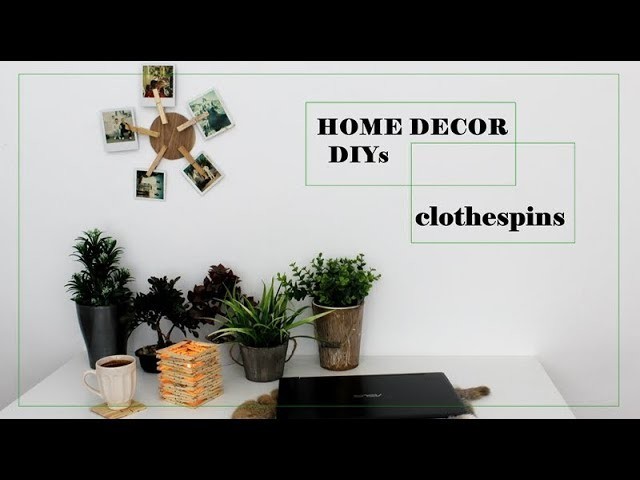 DIY | 3 easy crafts with clothespins
ديكور مذهل لبيتك بثلاث طرق سهلة