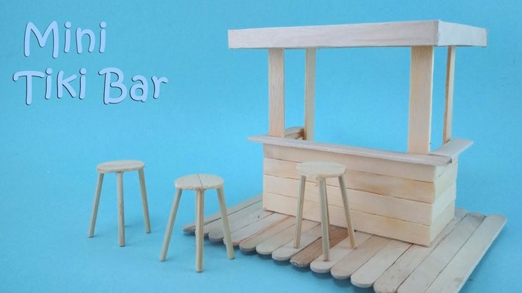 DIY a Mini Tiki Bar