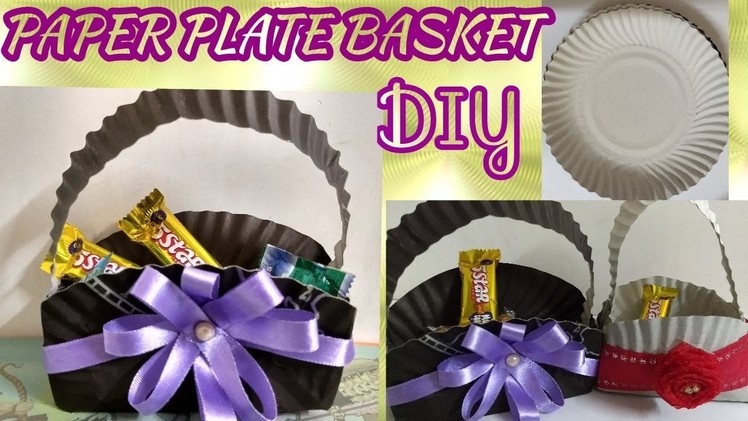 DIY Basket From Paper Plate | Paper Plate craft Ideas | Best out of Waste