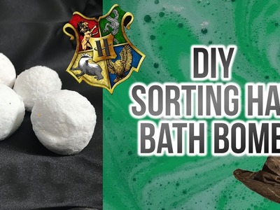 DIY Harry Potter Sorting Hat Bath Bombs