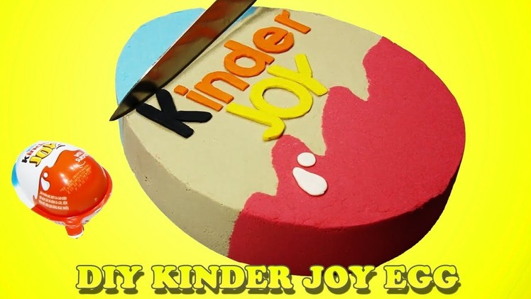 DIY How to make Kinetic Sand Rainbow Kinder Joy Surprise Eggs Disney Pixar Cars Toys Learn Colors