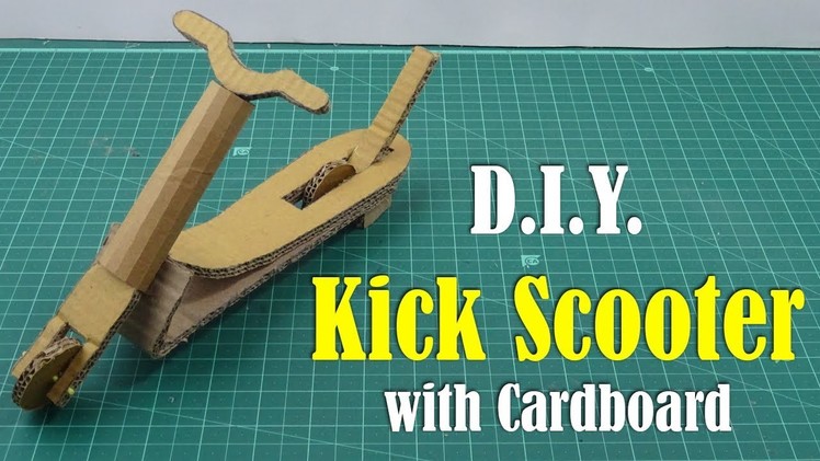 DIY: Kick Scooter with Cardboard