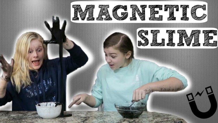 DIY Magnetic Slime & How to Fix Hard Slime!