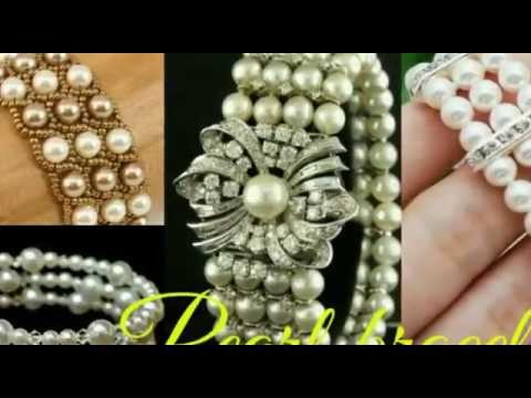 DIY pearl bracelet.how to make moti bracelet.pearl bracelet.pearl jewellery(by the creative honey)