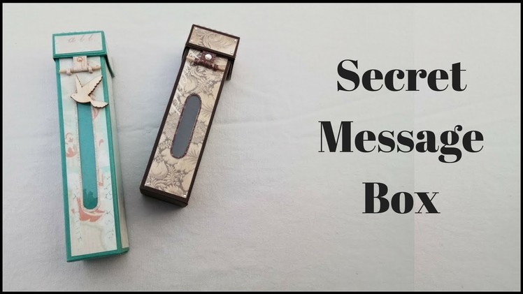 DIY- Unique Gift Box | Slider Gift Box for Boyfriend | Gift Box Ideas