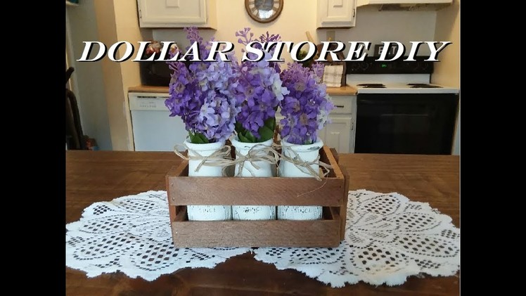 DIY Vintage Milk Crate | Dollar Tree DIY