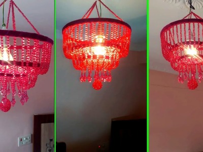 DIY Wall Hanging Jhumar | How To Make Jhumar Chandelier At Home | Home Decorating Ideas