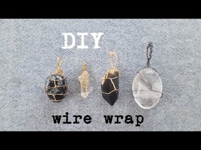 DIY Wire Wrap Gemstones Without Holes