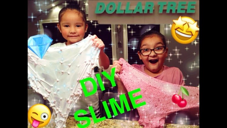 DOLLAR TREE SLIME CHALLENGE | 4 DIFFERENT DIY SLIMES (SO EASY. MUST WATCH) "R HOUSE"