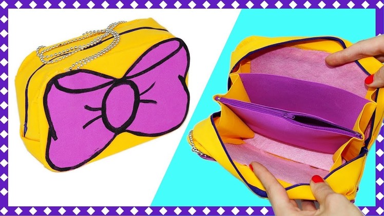 Easy DIY crafts | How to make bag | DIY Zipper Pouch Bag