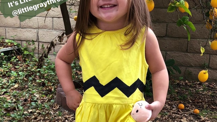 Easy No-Sew DIY Charlie Brown Costume Tutorial