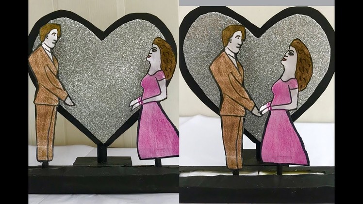 Handmade Valentines Day Gift Idea: DIY Showpiece