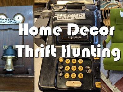 Home Decor & Furniture Thrift Hunting+DIY Ideas and Mini Haul
