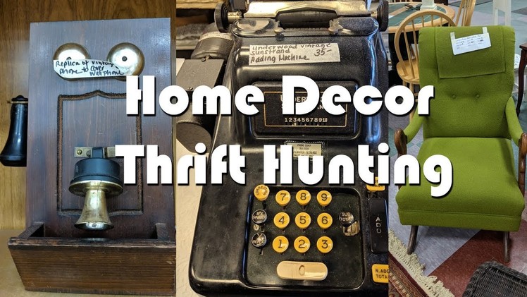Home Decor & Furniture Thrift Hunting+DIY Ideas and Mini Haul