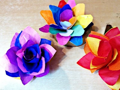 How to make a paper flowers, most easy