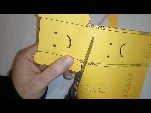 How to make a tumbling toy. DIY  Paper Emoticon Physics Toy