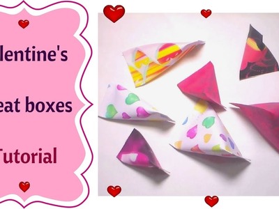 How to make a Valentine's Treat Box - Super Easy Tutorial