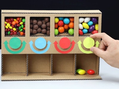 How to Make MULTI Candy Dispenser at Home DIY