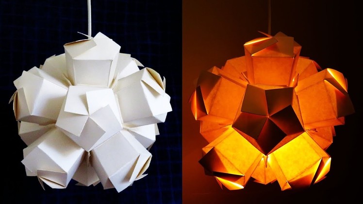Paper cup lamp - Best out of waste project - EzyCraft