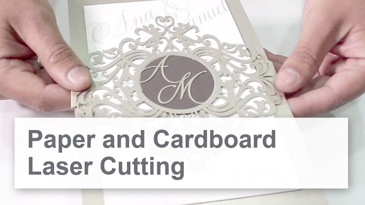 Paper Cutting with a Laser - Create Unique Designs with Intricate Details