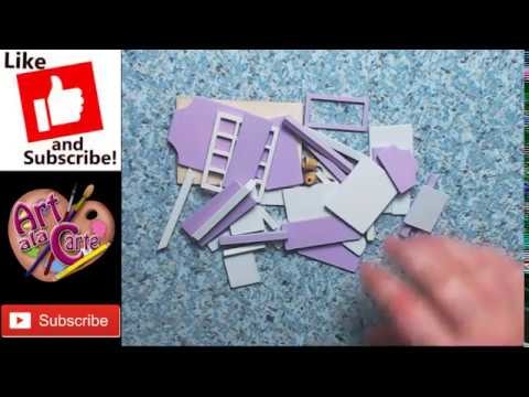 Putting together a Flever Dollhouse Miniature DIY House Kit Creative Room With Furniture Part 1
