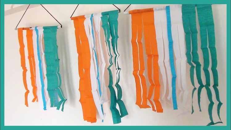 Republic day decoration idea | DIY Paper Crafts for beginners