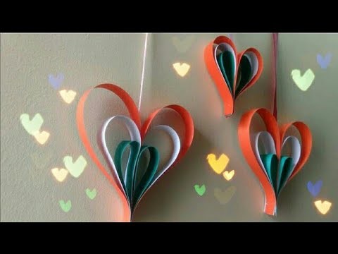 Tricolor wall hanging diy.Republic day & Independence day???????? decor ideas with papers
