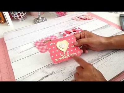 Valentine's Day Cards 3 x 4 and some DIY Embellishments * Project Share *