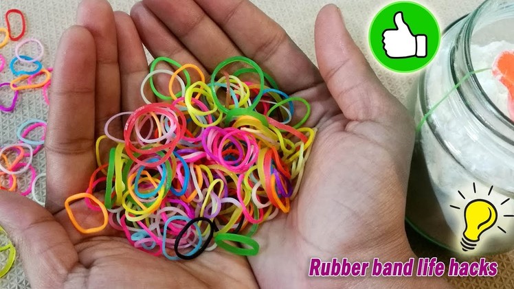 5 Awesome Rubber Band Hacks & Tricks ||  DIY SIMPLE LIFE HACKS WITH RUBBER BANDS