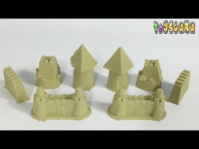 Castle Sand Shapes DIY Learn Toys Songs For Kids Jingle Bells Song Nursery Rhymes