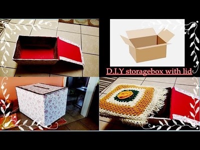 D.I.Y Storagebox With lid.simplify home