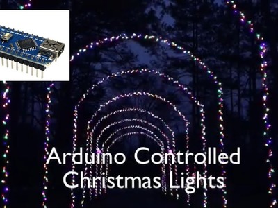 DIY Arduino Controlled Xmas Lights