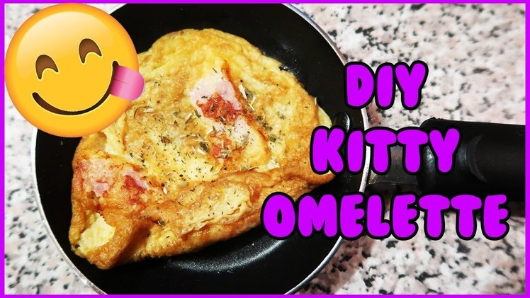 DIY Breakfast Omelette for Cats! How to Make a Homemade Breakfast Omelette for Your Cat!