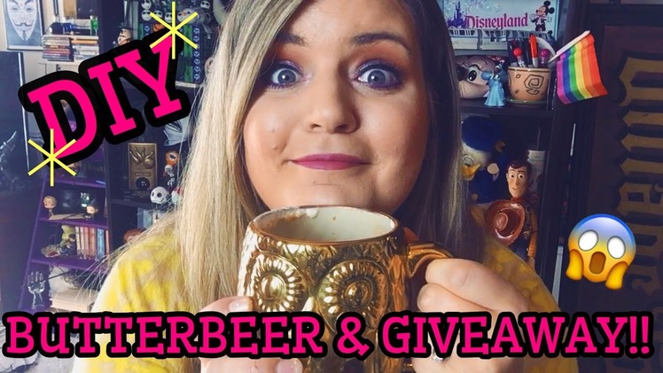 DIY Butterbeer & Harry Potter GIVEAWAY!! | Pottermonth