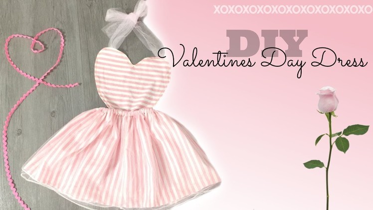 DIY Heart Shaped Dress | Valentines Day Dress