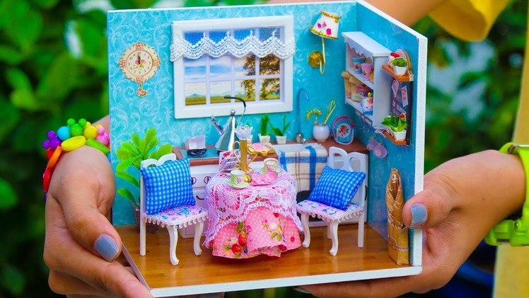 DIY Miniature Doll House Kitchen Cooking Kit