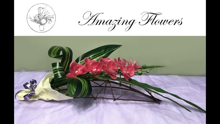 DIY Orchid bouquet l Amazing Flowers