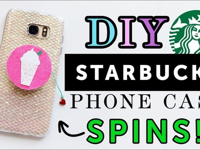 DIY STARBUCKS PHONE CASE - SPINS!