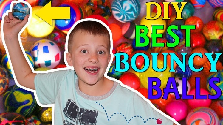DIY SUPER High Bounce Bouncy Balls!
