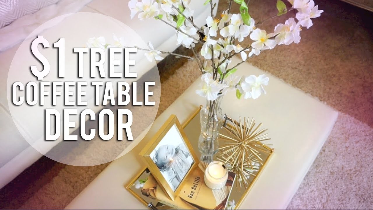 Dollar Tree Diy 4 Coffee Table Decor Ideas