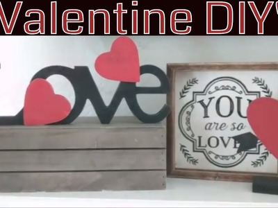 Dollar Tree Valentine DIY's!❤️