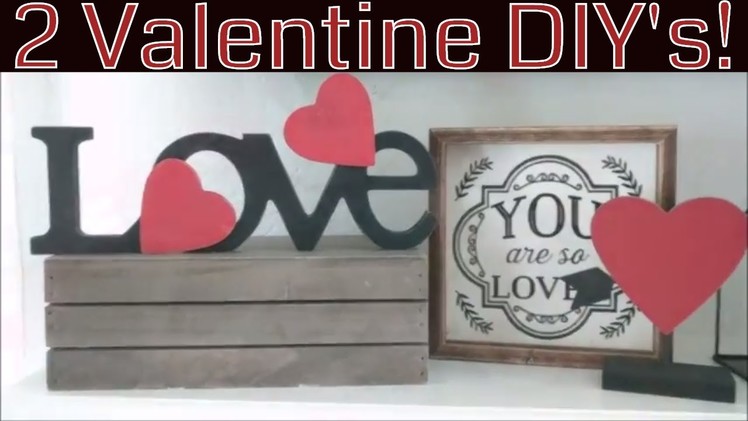 Dollar Tree Valentine DIY's!❤️
