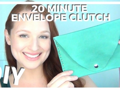 Envelope Clutch ♥ DIY with Tandy Leather
