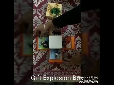 Handmade Gift Explosion Box | by D.V. Creations|