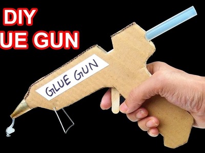 How to Make a Hot Glue Gun at Home - DIY GLUE GUN