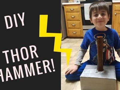 How to make a THOR Hammer! DIY!