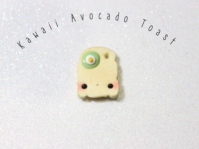 Kawaii Avocado Toast - Polymer Clay Tutorial