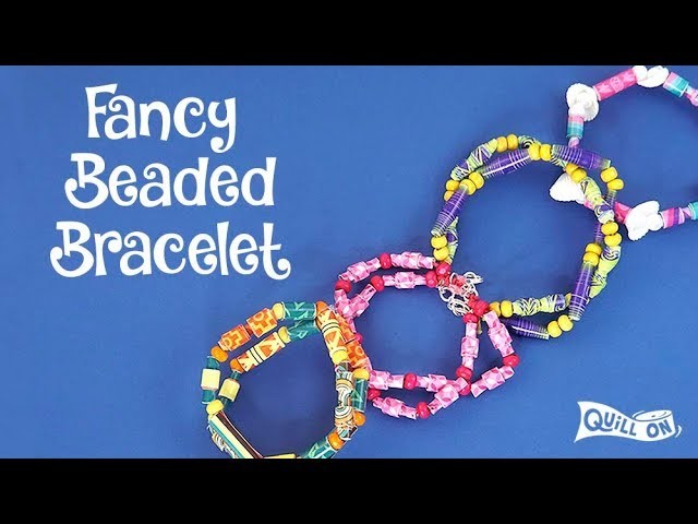 Make your own - Paper beads bracelets