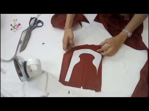 Neckline Cutting Sewing with ready made neck design hindi | Kurti kameez Suit Neck cutting stitching