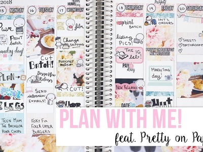 Plan with Me Feat. Pretty on Paper Co Photo Kit! :: Jan 15 - 21 2018
